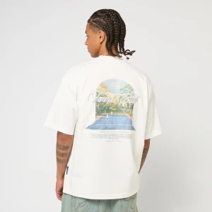 Prohibited Grand Match Tee mężczyźni T-Shirty i Polo beż rozmiar Odzież