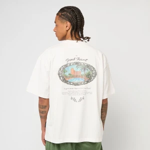 Prohibited Grand Pool Tee mężczyźni T-Shirty i Polo beż rozmiar Odzież