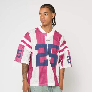 Prohibited SC Kit Striped mężczyźni Jerseys czerwony rozmiar Odzież