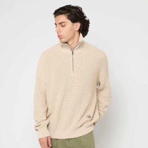 Prohibited Scout Knit Half-Zip mężczyźni Odzież beż rozmiar