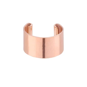 Prosta nausznica w różowym złocie SOTHO