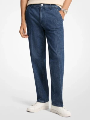 Proste jeansy Finn z elastycznego denimu Michael Kors