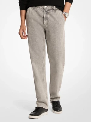 Proste jeansy Finn z elastycznego denimu Michael Kors