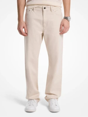 Proste jeansy Finn z elastycznego denimu Michael Kors
