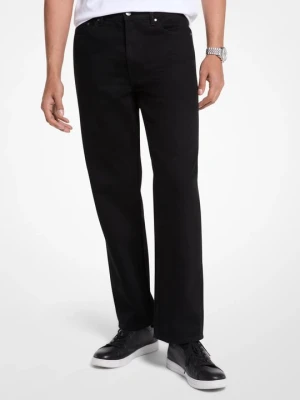 Proste jeansy Finn z elastycznego denimu Michael Kors CZARNY (Czarny)