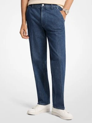 Proste jeansy Finn z elastycznego denimu Michael Kors Mens