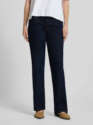 Proste jeansy o kroju straight fit z mieszanki bawełny model 'SOPHIE' Tommy Jeans