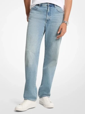 Proste jeansy z elastycznego denimu Finn Michael Kors