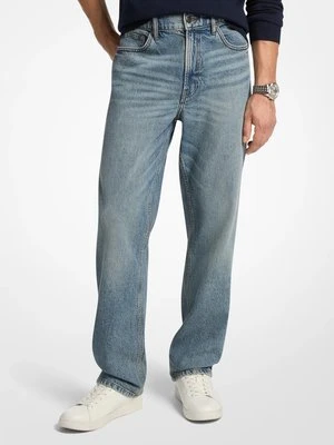 Proste jeansy z elastycznego denimu Finn Michael Kors Mens