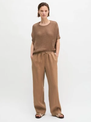 Proste lniane spodnie Marc O'Polo