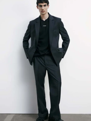 Proste spodnie (IM)PERFECTION z tkaniny frescolana PATRIZIA PEPE