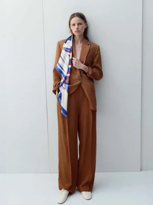 Proste spodnie od garnituru rudy - Kobieta - - MANGO