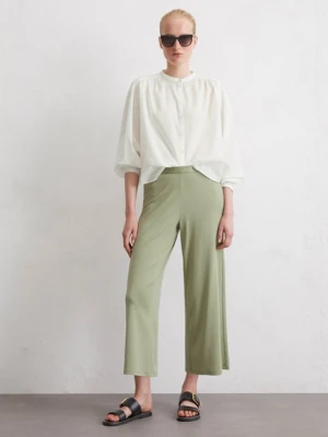 Proste spodnie z dżerseju Marc O'Polo