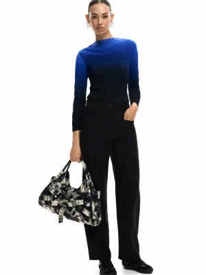 Proste spodnie z kieszeniami Desigual