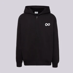 Prosto Bluza Rozpinana Zip Hoodie Infinity Black
