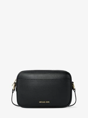 Prostokątna torebka do przewieszenia przez ramię Jet Set ze skóry groszkowej Michael Kors Outlet