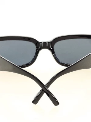 Prostokątne okulary przeciwsłoneczne damskie VOUGE STYLE czarny Merg