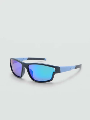 Zdjęcie produktu Prostokątne okulary przeciwsłoneczne niebieski - Dzieci - Rozmiar uniwersalny - MANGO KIDS