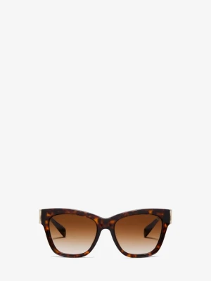 Prostokątne okulary słoneczne Empire Michael Kors