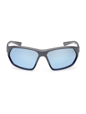 Prostokątne Polaryzowane Okulary Przeciwsłoneczne Niebieskie Lustrzane Timberland