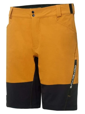 Protective Bermudy funkcyjne "Bounce 4.0" w kolorze żółto-czarnym rozmiar: XXL