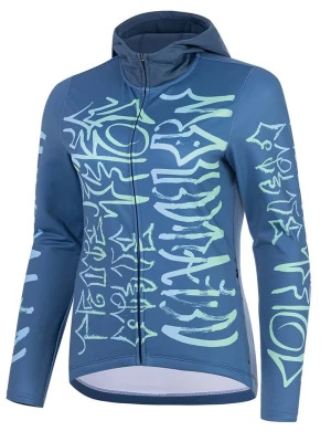 Protective Koszulka kolarska "Crew" w kolorze niebieskim rozmiar: 38