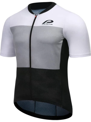 Protective Koszulka kolarska "P-Transform" w kolorze czarno-szaro-białym rozmiar: L