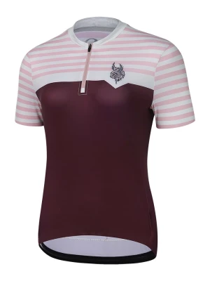 Protective Koszulka kolarska w kolorze czerwono-jasnoróżowym rozmiar: 48