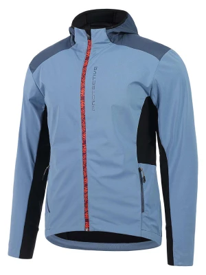 Protective Kurtka softshellowa ''P-Off the Map'' w kolorze czarno-błękitnym rozmiar: M