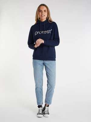 Protest Bluza "Classic" w kolorze granatowym rozmiar: XL