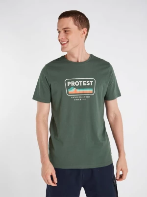 Protest Koszulka "Caarlo" w kolorze zielonym rozmiar: S