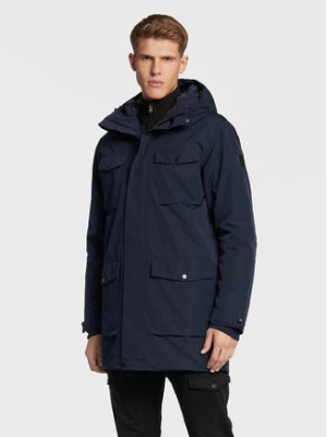 Protest Parka Meltin P6792500 Granatowy Relaxed Fit