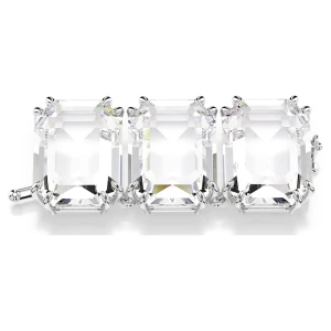 Przedłużka Millenia, Szlif ośmiokątny, Biała, Powłoka z rodu Swarovski