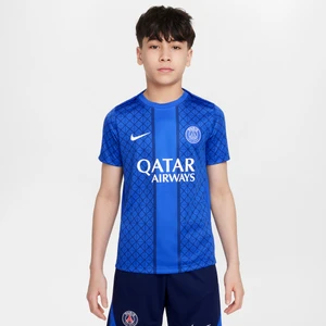Zdjęcie produktu Przedmeczowa koszulka piłkarska z krótkim rękawem dla dużych dzieci Nike Dri-FIT Paris Saint-Germain Academy Pro (wersja domowa) - Niebieski