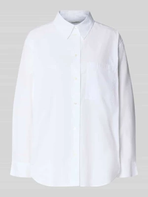 Przeskalowana koszulowa bluzka z czystej bawełny Marc O'Polo