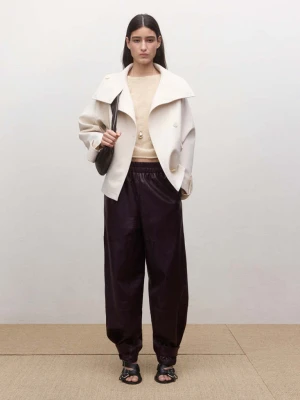 Prześwitujący sweter z alpaki kremowy / écru - Kobieta - - MANGO