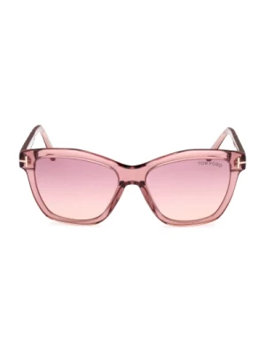 Przezroczyste Kwadratowe Okulary przeciwsłoneczne Tom Ford