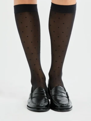 Przezroczyste skarpetki we wzory Etam