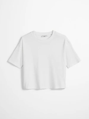 Przycięta koszulka oversize Marc O'Polo