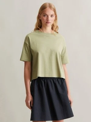 Przycięta koszulka oversize Marc O'Polo