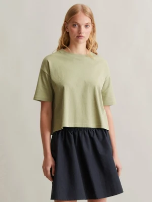 Zdjęcie produktu Przycięta koszulka oversize Marc O'Polo zelená