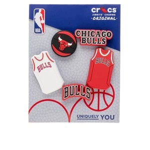 Przypinki Crocs Jibbitz NBA Chicago Bulls 5P 10011280 - multikolor