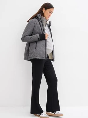 Przytulna kurtka ciążowa, 3 w 1, ze wstawką na nosidełko niemowlęce bonprix