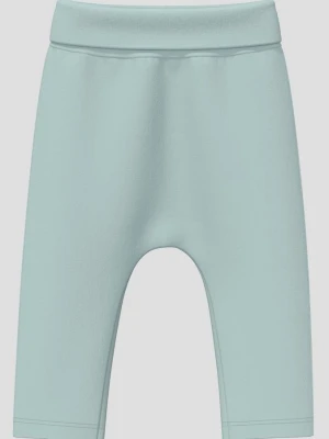 Przytulne legginsy unisex ze ściągaczem w pasie s.Oliver turkusowy