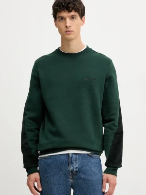 PS Paul Smith bluza bawełniana męska kolor zielony gładka M2R-684Z-T22193
