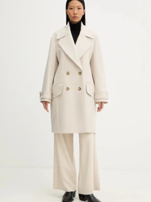 PS Paul Smith płaszcz z dodatkiem wełny