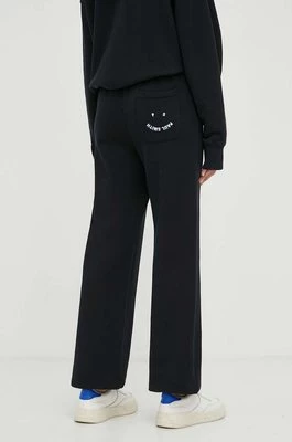 PS Paul Smith spodnie dresowe kolor czarny z aplikacją