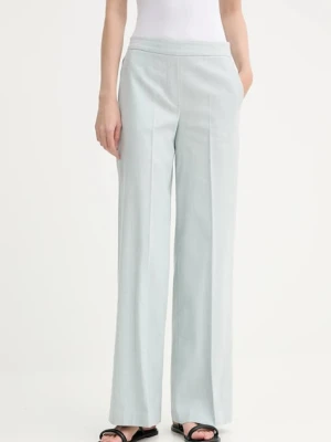 PS Paul Smith spodnie z domieszką lnu