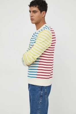 PS Paul Smith sweter męski kolor beżowy lekki