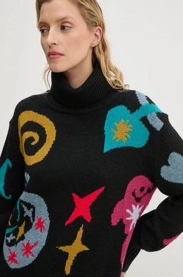 PS Paul Smith sweter wełniany damski ciepły z golfem W2R.440N.N31253